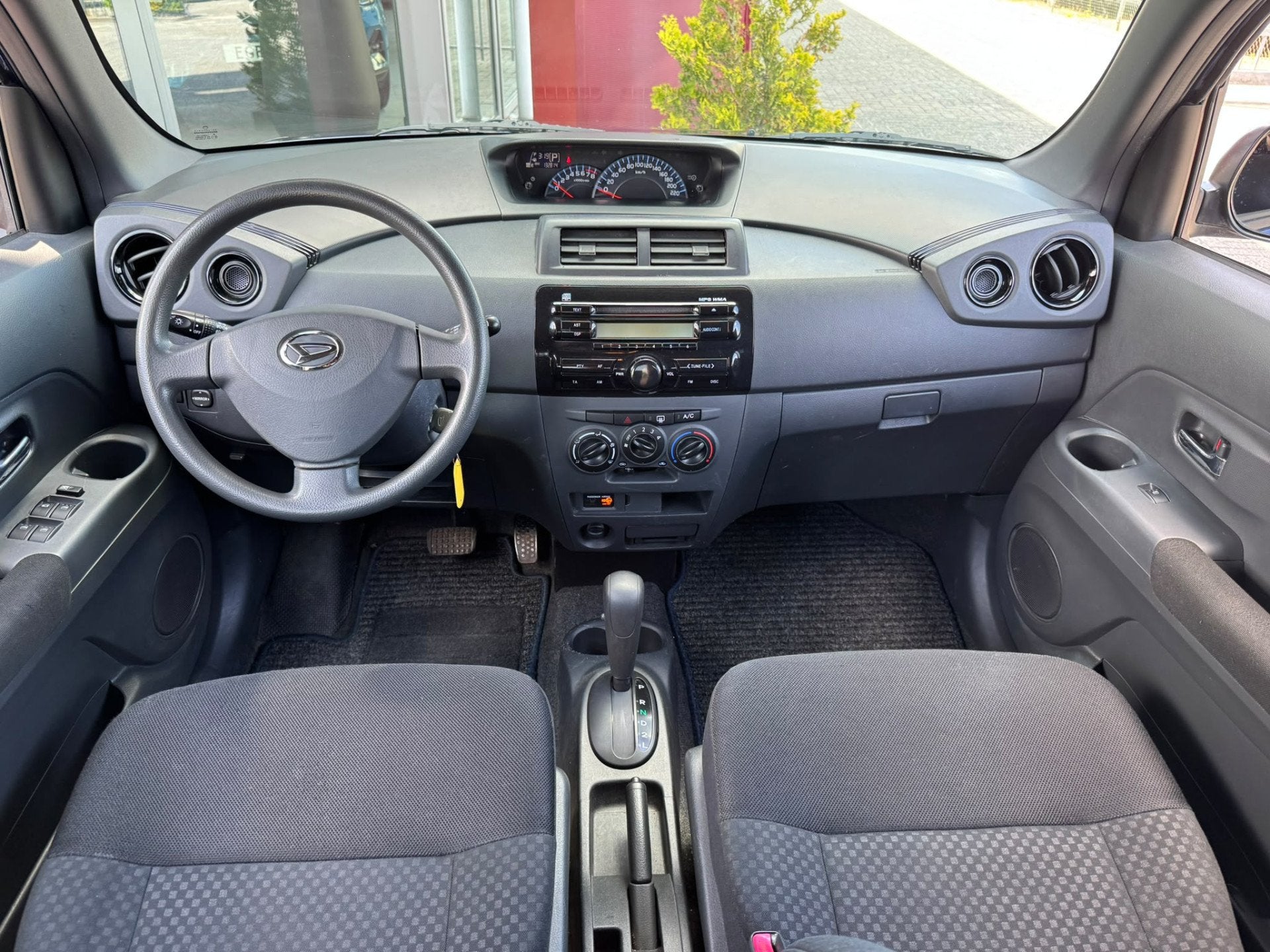 Daihatsu Materia 1.5 Soul (bj 2007, automaat), 1025 kg, Stof, Zwart, Blauw