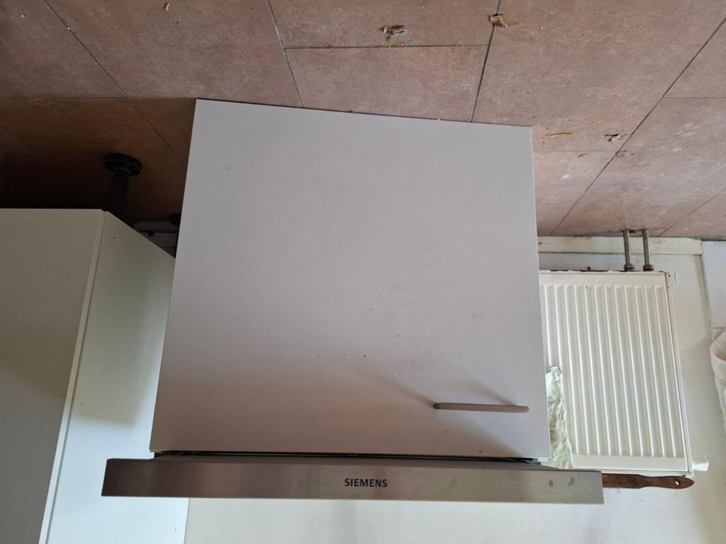 Siemens IQ100 Vlakscherm Afzuigkap 60 cm met inbouwkast, Witgoed en Apparatuur, Afzuigkappen, Ophalen, Gebruikt, Inbouw, Vlakschermkap