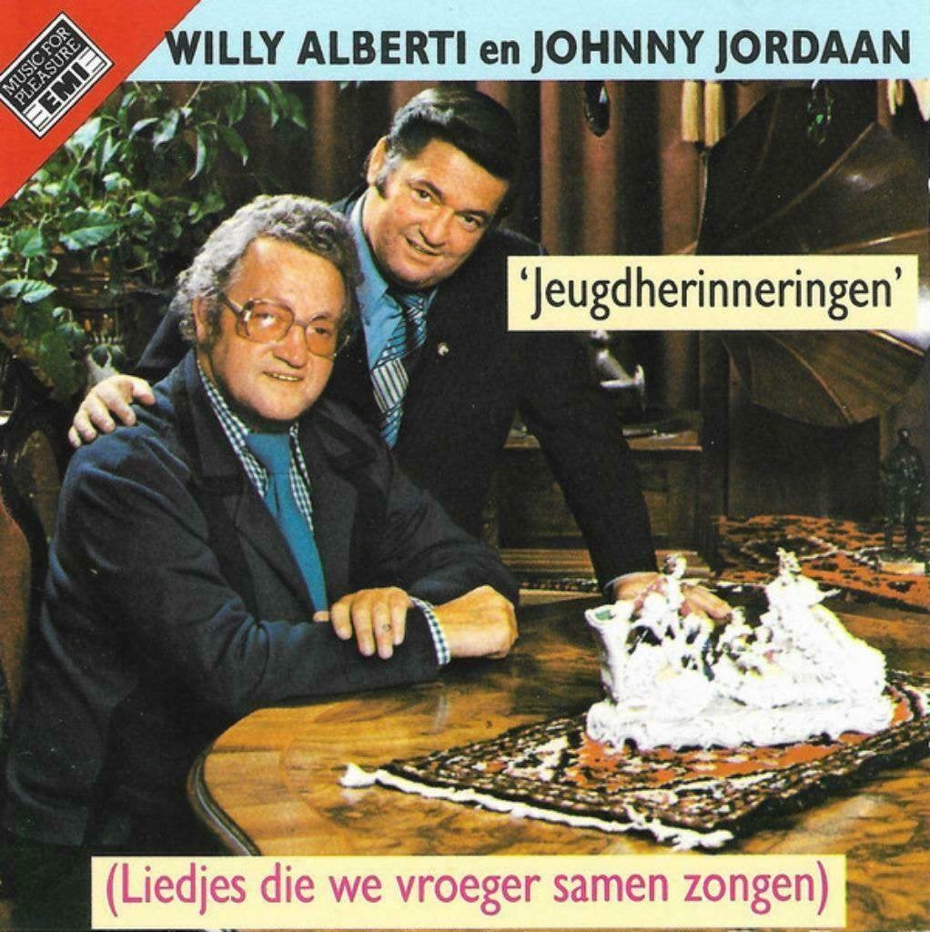 Willy Alberti en Johnny Jordaan – Jeugdherinneringen (Liedje, Verzenden, Zo goed als nieuw, Pop, Album