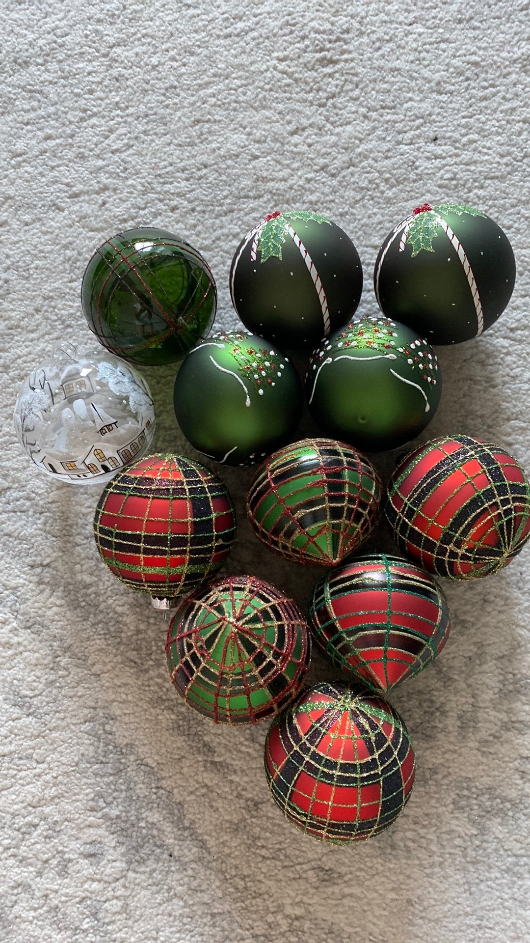 Kerstballen, Ophalen of Verzenden, Zo goed als nieuw