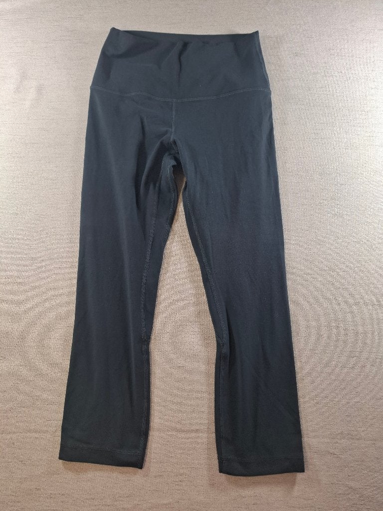 Lululemon legging – Khaki/Groen, Maat 6, Verzenden, Groen, Fitness of Aerobics, Zo goed als nieuw