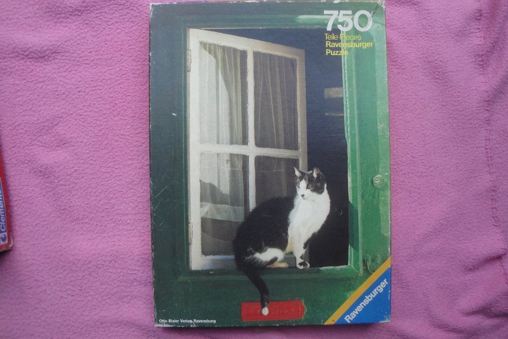 RAVENSBURGER OTTO MAIER PUZZLE  750stukjes voor 2,50euro., Ophalen of Verzenden, 500 t/m 1500 stukjes, Gebruikt, Legpuzzel