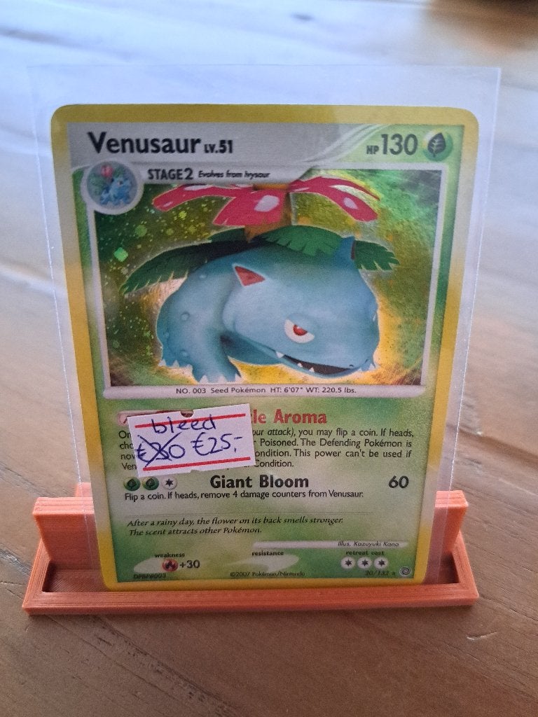 Venusaur secret wonders holo BLEED 	 € 25,00, Hobby en Vrije tijd, Verzamelkaartspellen | Pokémon, Ophalen of Verzenden, Zo goed als nieuw