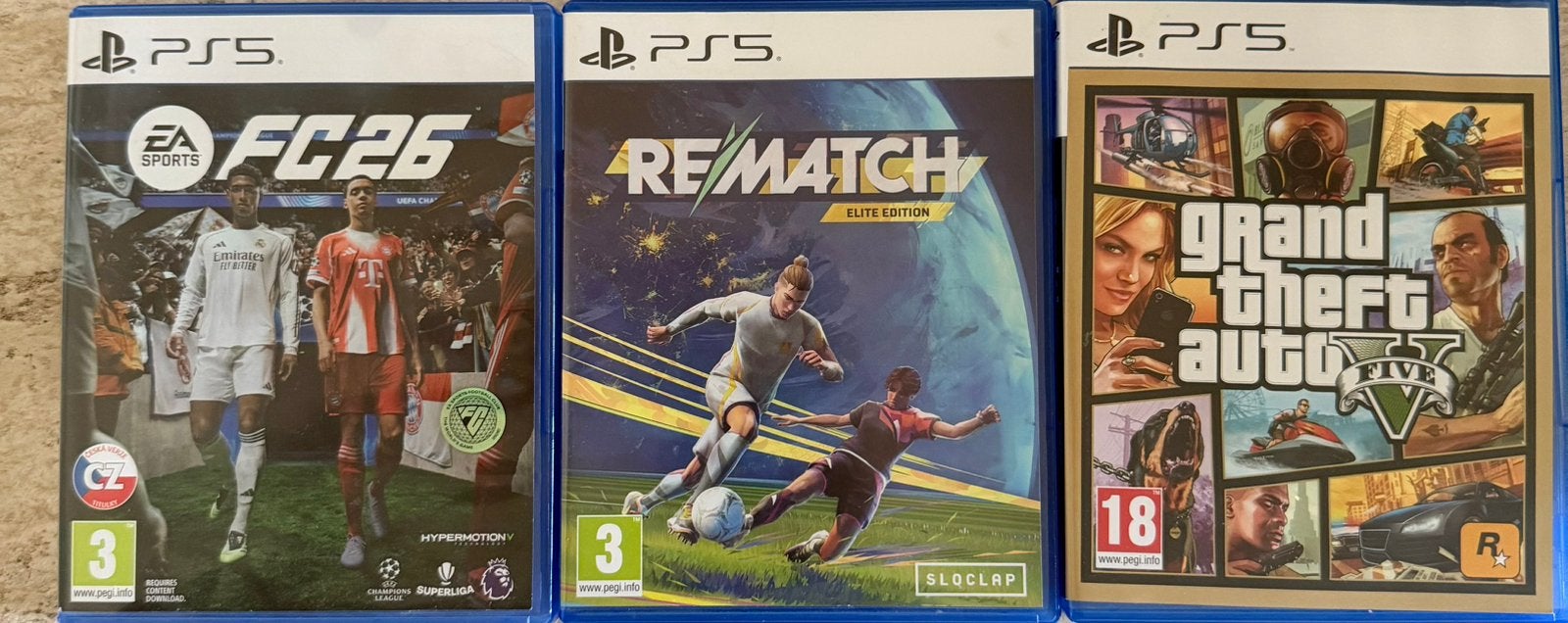 3 PS5-games te koop!, Ophalen, Zo goed als nieuw
