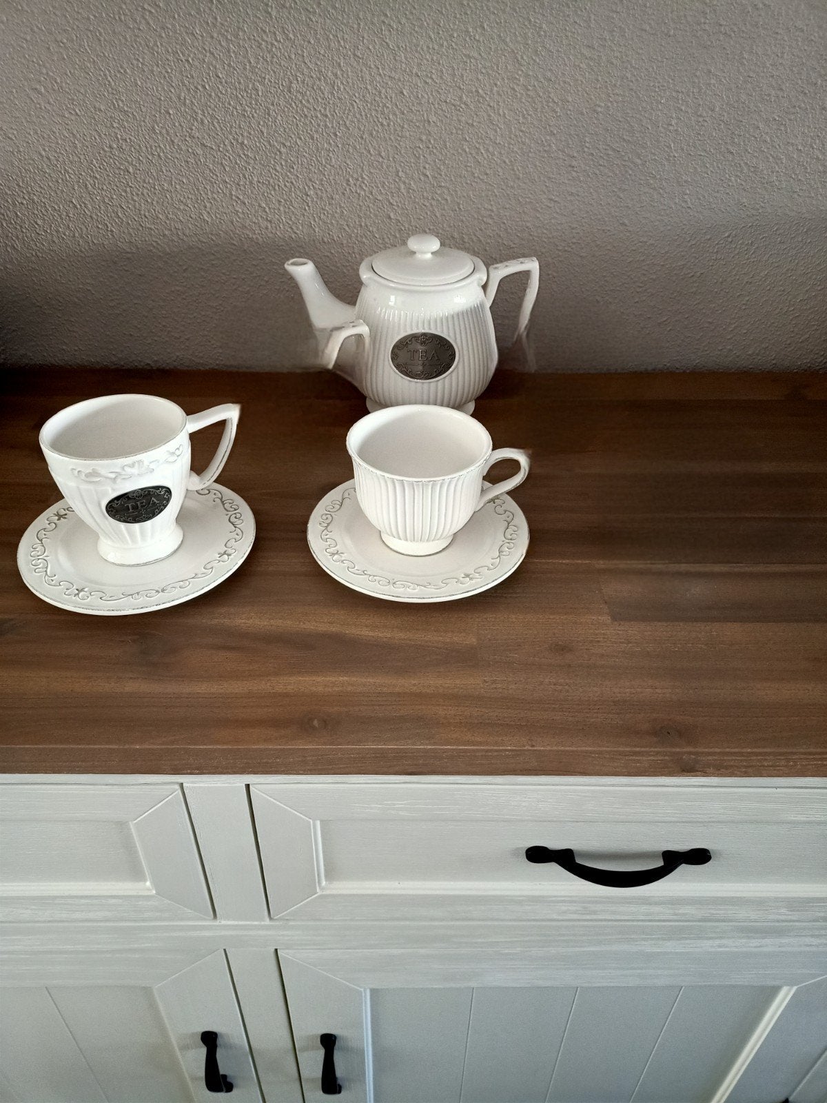 Riverdale koffie en thee servies, Ophalen of Verzenden, Porselein, Overige stijlen, Overige typen