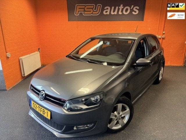Volkswagen Polo 1.2 TSI / 5 DEURS / HIGHLINE / AIRCO!, Auto's, Voorwielaandrijving, Euro 5, Stof, Zwart