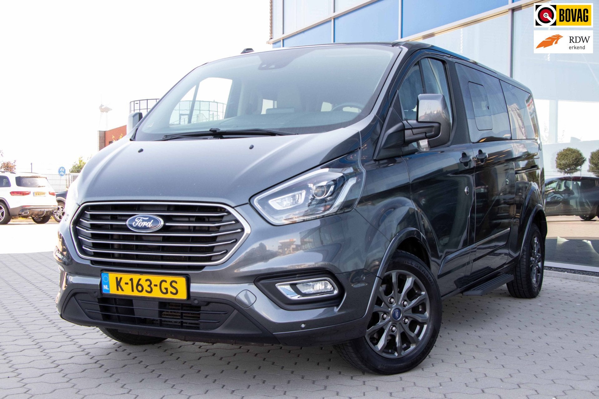 Ford Transit Custom Tourneo 310 2.0 TDCI L1H1 Titanium X | A, 15 km/l, Leder, Bedrijf, 9 stoelen