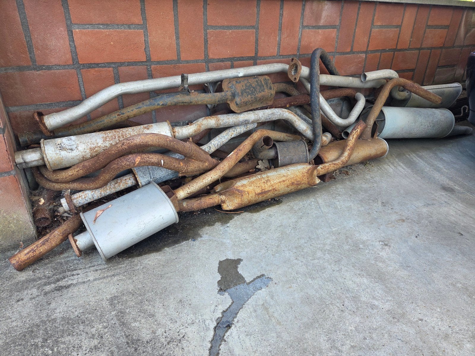Nwst. oldtimer uitlaten,Toyota,Daf,Opel,Datsun,Peugeot end, Ophalen of Verzenden, Nieuw, Opel
