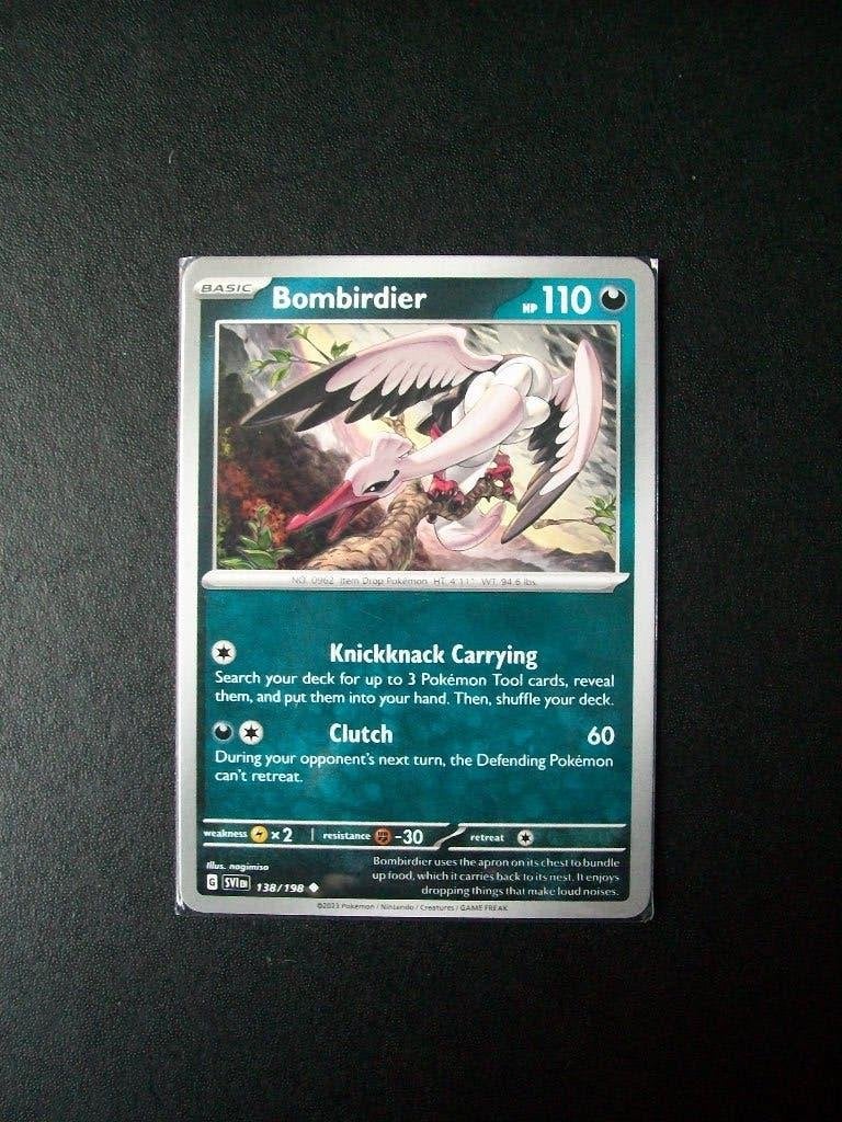 3572. Nieuwe Pokemon Kaart BOMBIRDIER HP 110 (138/198), Verzenden, Nieuw, Losse kaart, Foil