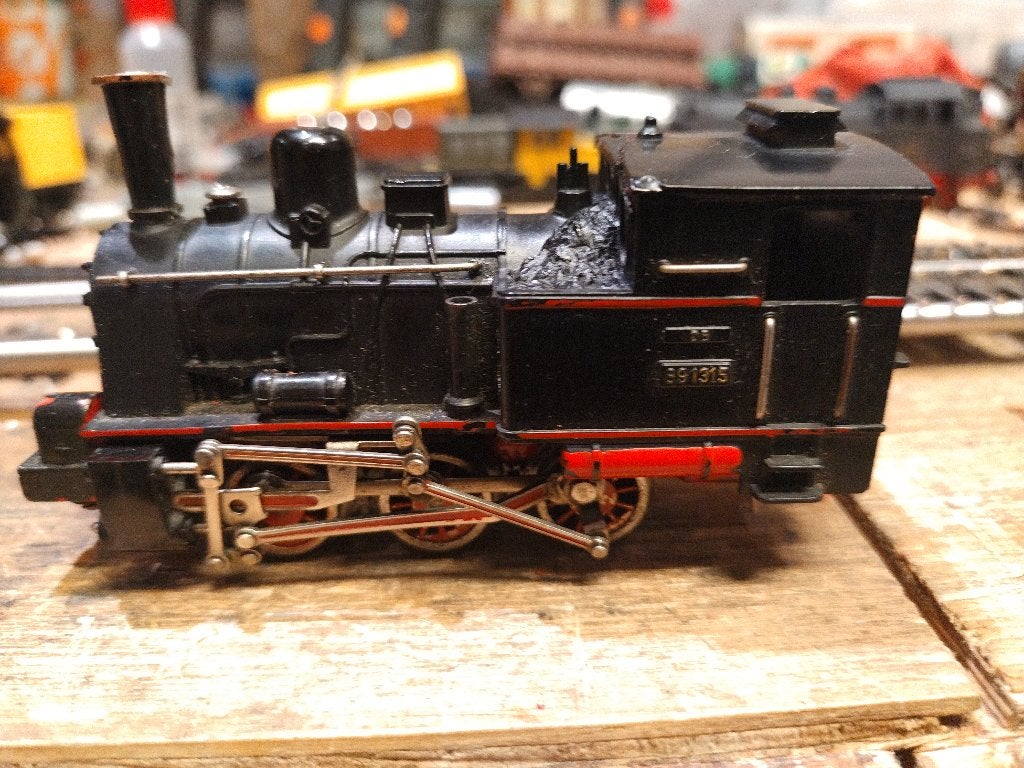 Fleischmann tender locomotief, Gebruikt, Fleischmann, Ophalen of Verzenden, Analoog