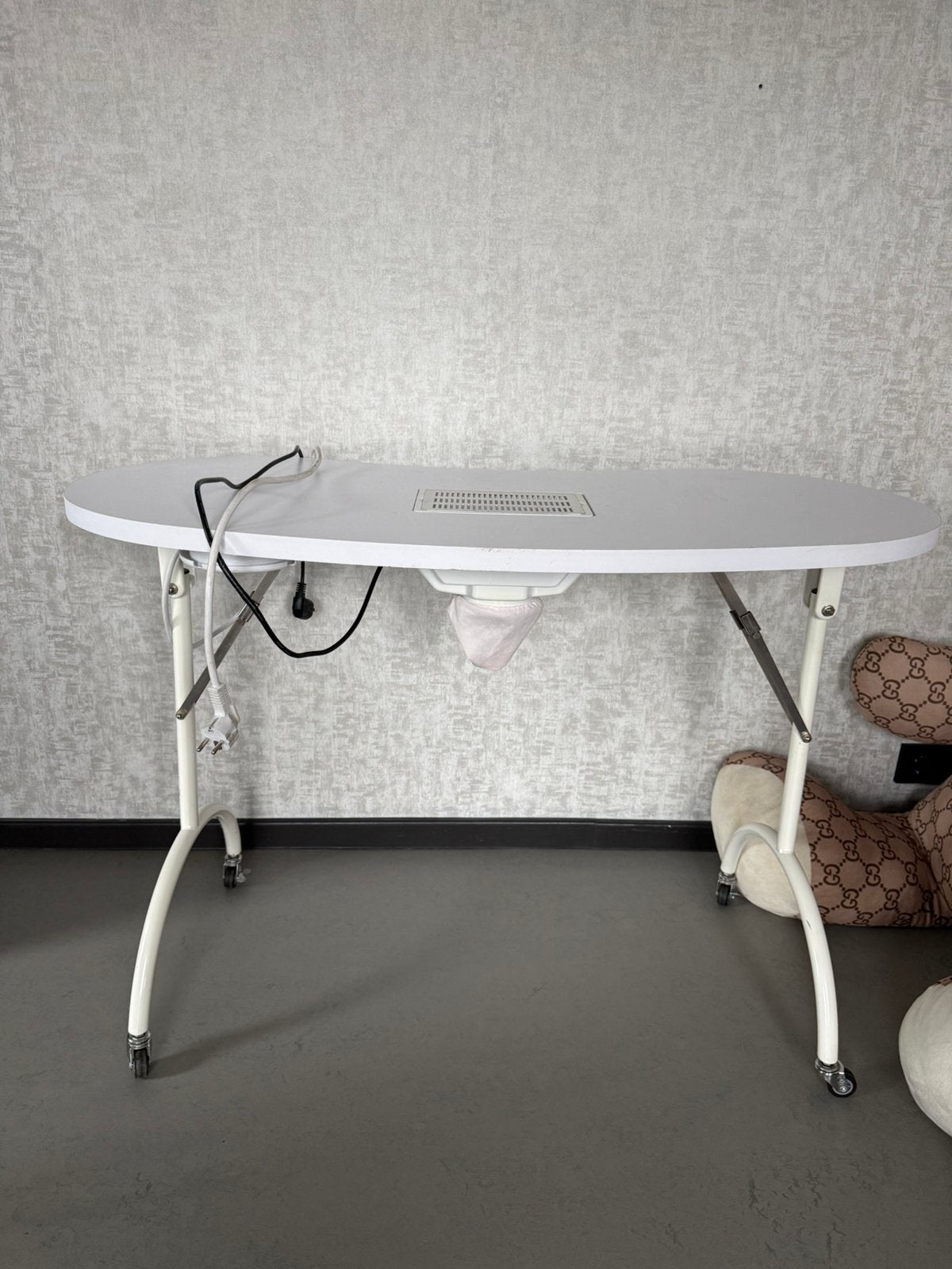 Nageltafel inklapbaar op wieltjes, Ophalen, Gebruikt, 50 tot 100 cm, Minder dan 100 cm