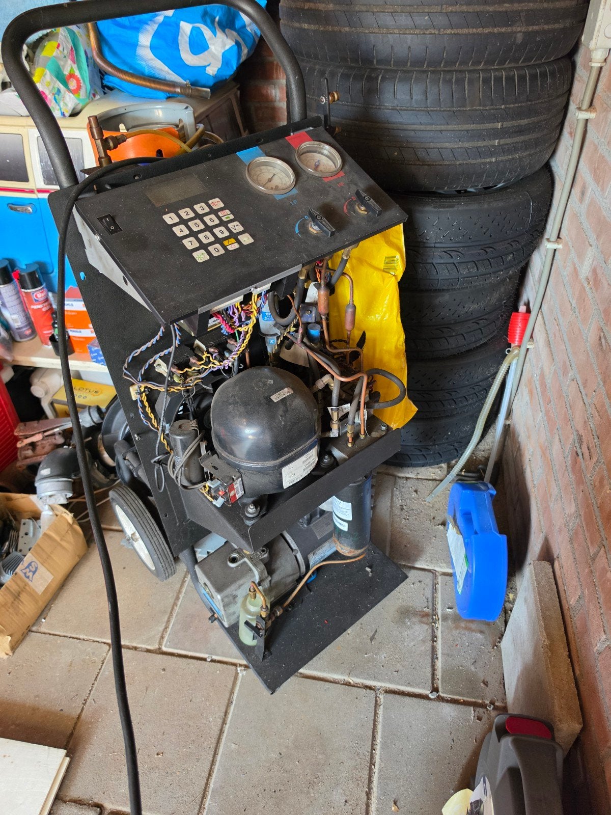 Robinair 34701TUV Aircoserviceapparaat, Ophalen, Gebruikt, Universele onderdelen