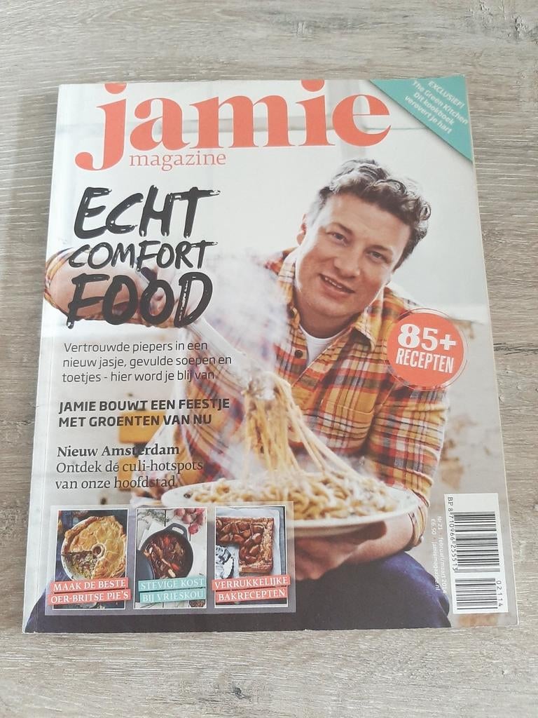 Jamie Magazine - Echt Comfort Food (85+ recepten), Ophalen of Verzenden, Gelezen, Overige typen