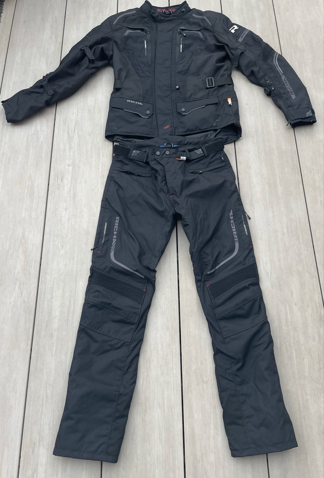Richa Touring Performance Motorpak (Jas en Broek) ZGAN, Ophalen of Verzenden, Tweedehands, Heren, Jas | textiel