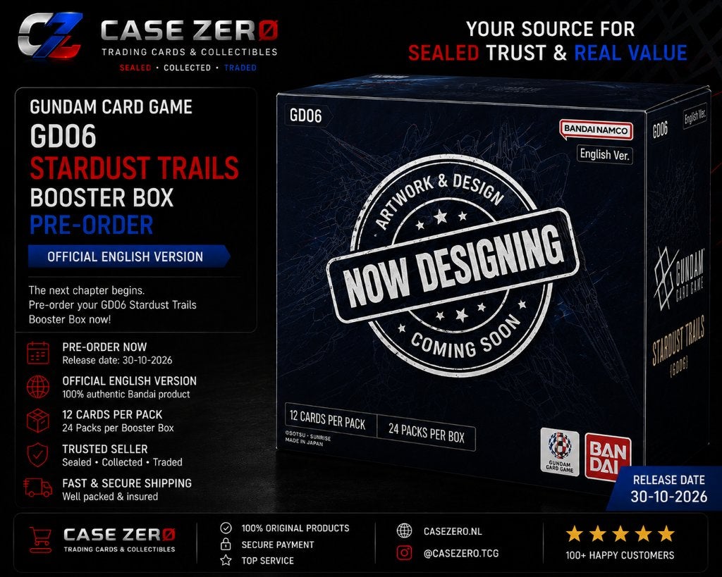 Gundam Card Game GD06 Booster Box | English | PRE-ORDER, Ophalen of Verzenden, Nieuw, Boosterbox