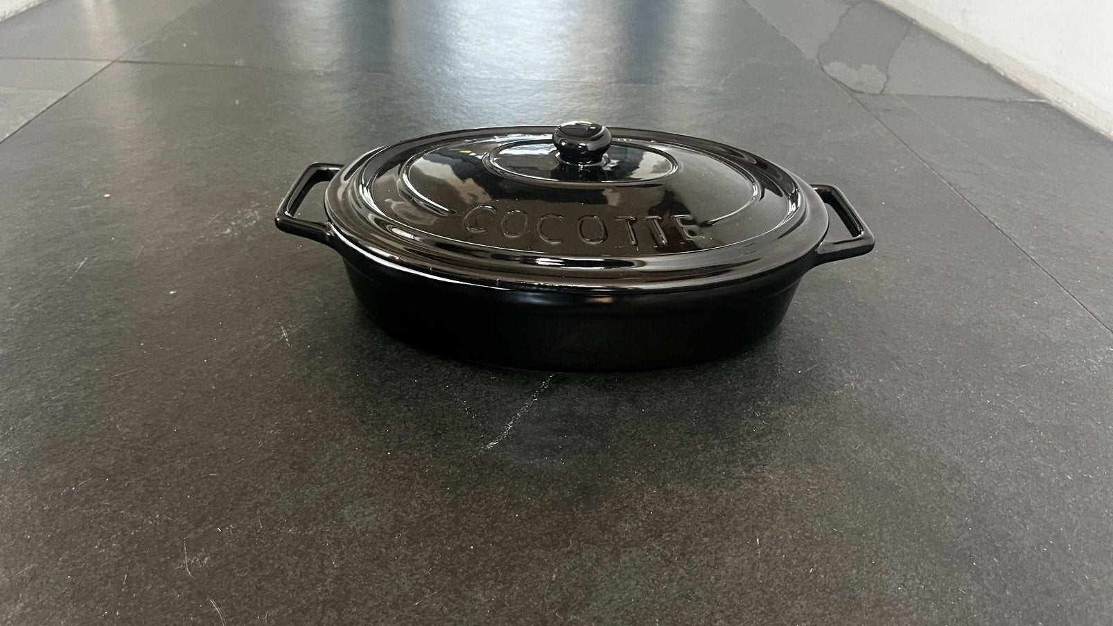 Maxi Cocotte braadpan, Ophalen