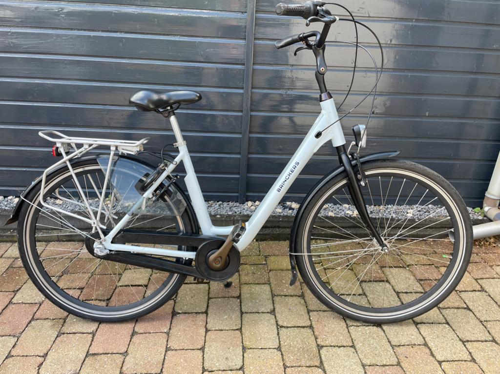 Brinkers maat 49/54 . 3speed . 28 inch , et cetera., Fietsen en Brommers, Fietsen | Meisjes, 26 inch of meer, Gebruikt, Velgrem