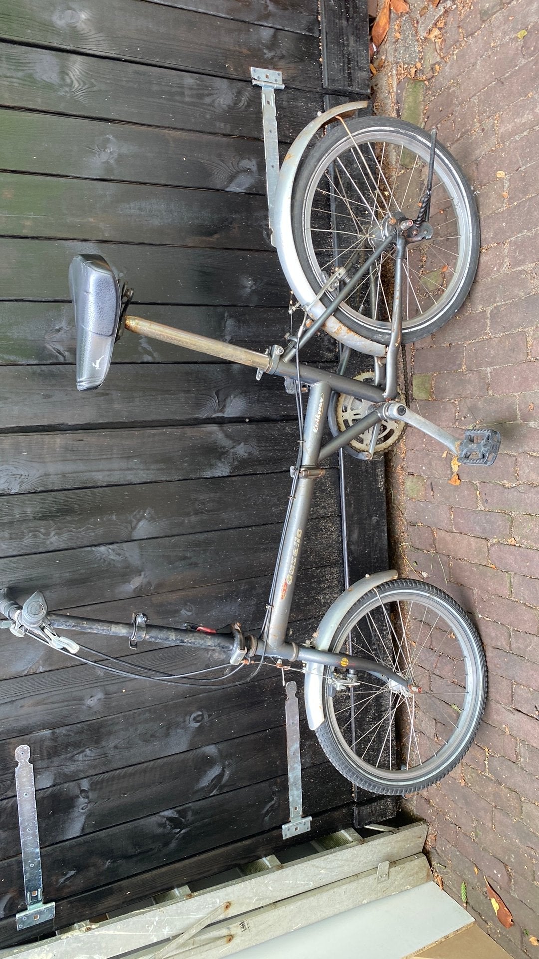 Gazelle vouwfietje, Ophalen, 20 inch of meer, Versnellingen, Zo goed als nieuw