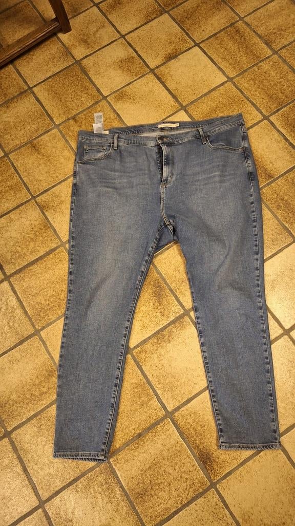 Levi's plus skinny jeans maat 52, Kleding | Dames, Broeken en Pantalons, Blauw, Maat 46/48 (XL) of groter, Ophalen of Verzenden