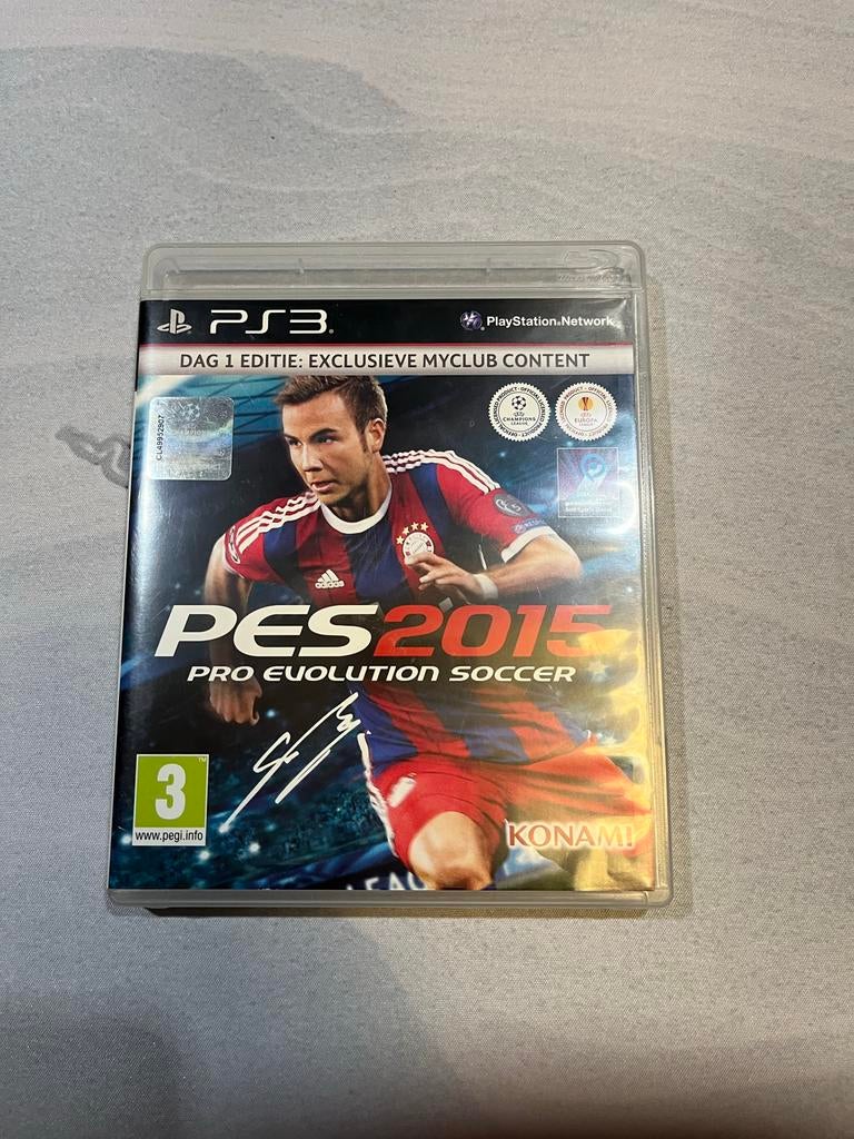 PES 2015 Pro Evolution Soccer - PlayStation 3, Eén computer, Ophalen of Verzenden, Zo goed als nieuw, Sport