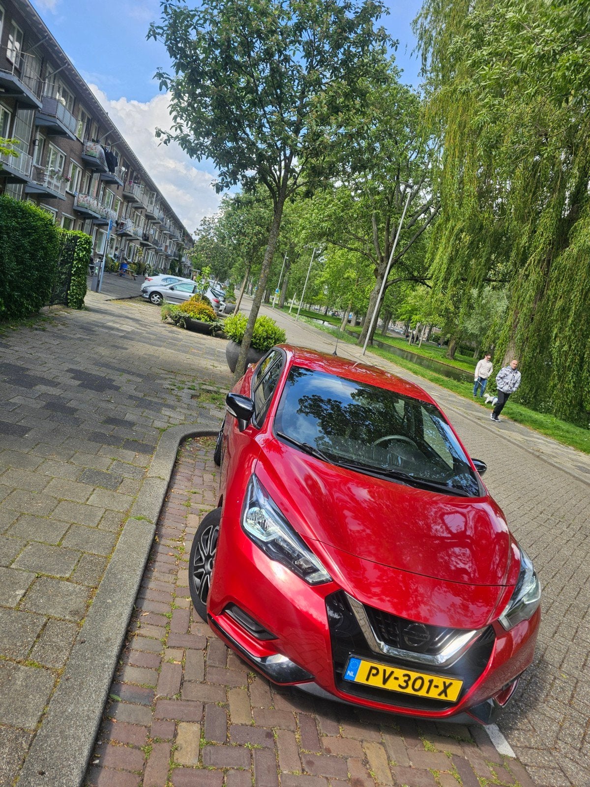 Nissan Micra 1.0 5D 2017 Rood, Auto's, Nissan, Origineel Nederlands, Micra, Handgeschakeld, 70 pk