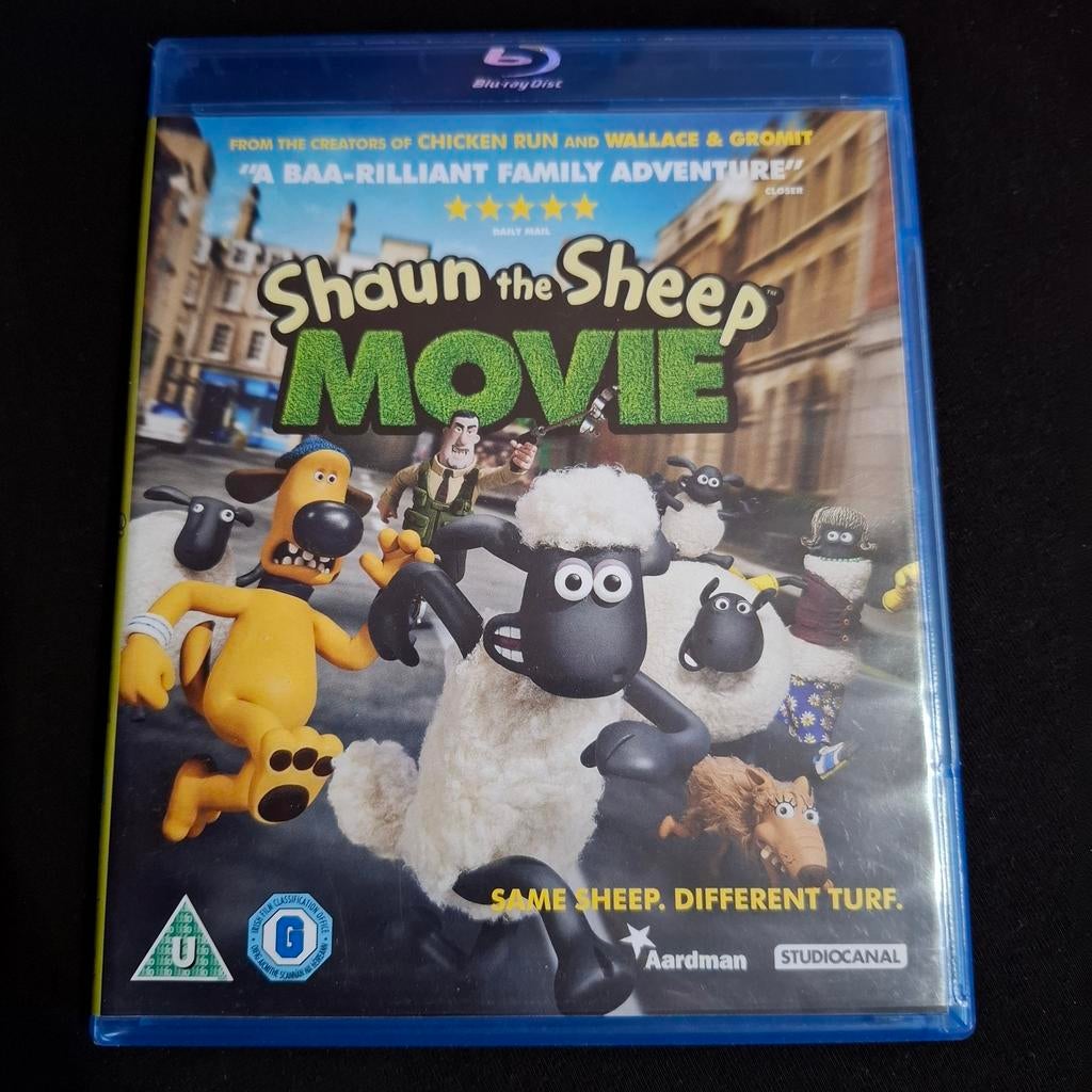Shaun the Sheep Movie (2015) Blu-ray, Cd's en Dvd's, Ophalen of Verzenden, Zo goed als nieuw, Tekenfilms en Animatie