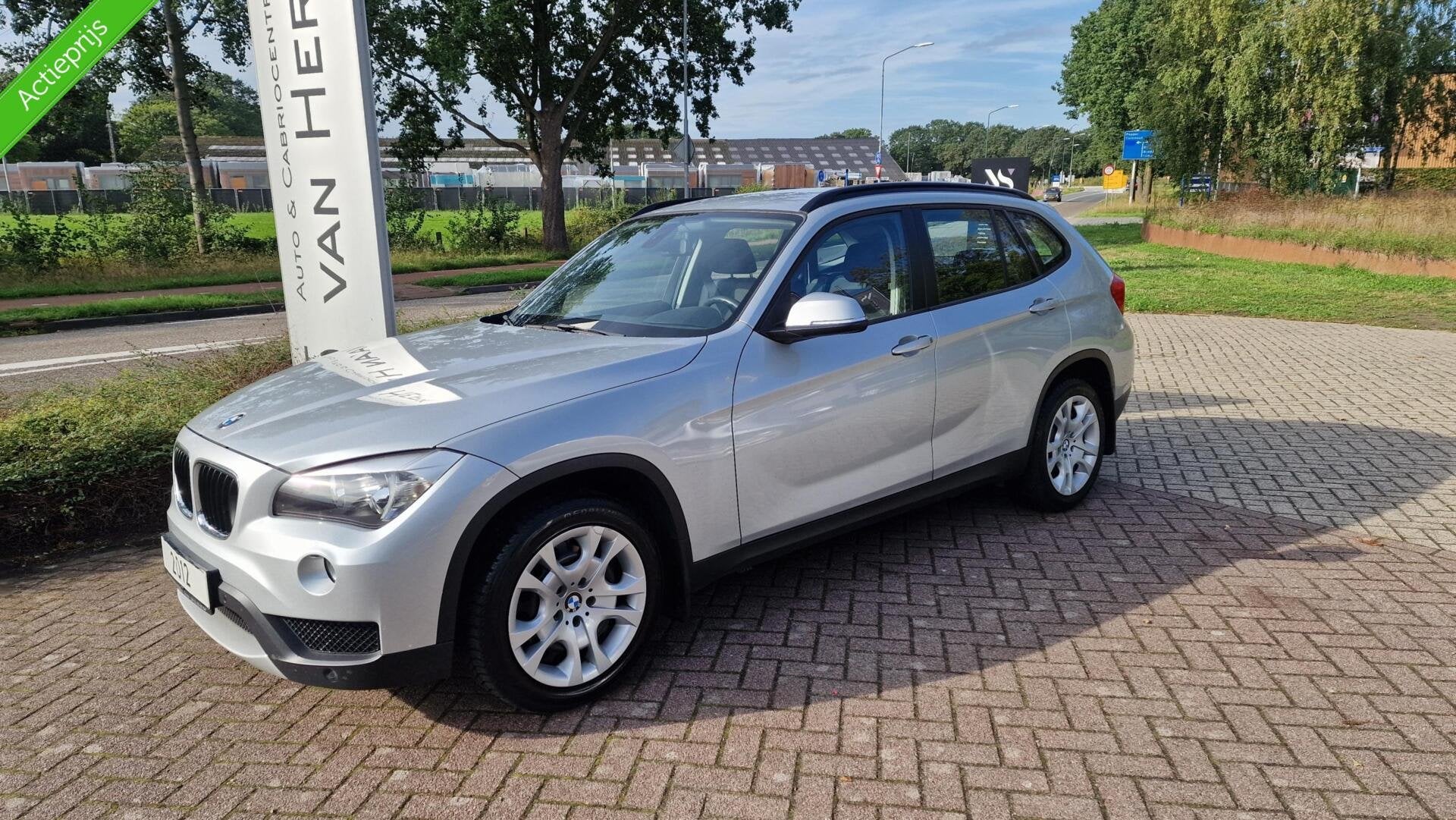 BMW X1 s drive/ 73180 KM 1e eig. clima en cruise control, Dealer onderhouden, Zwart, 4 cilinders, Leder