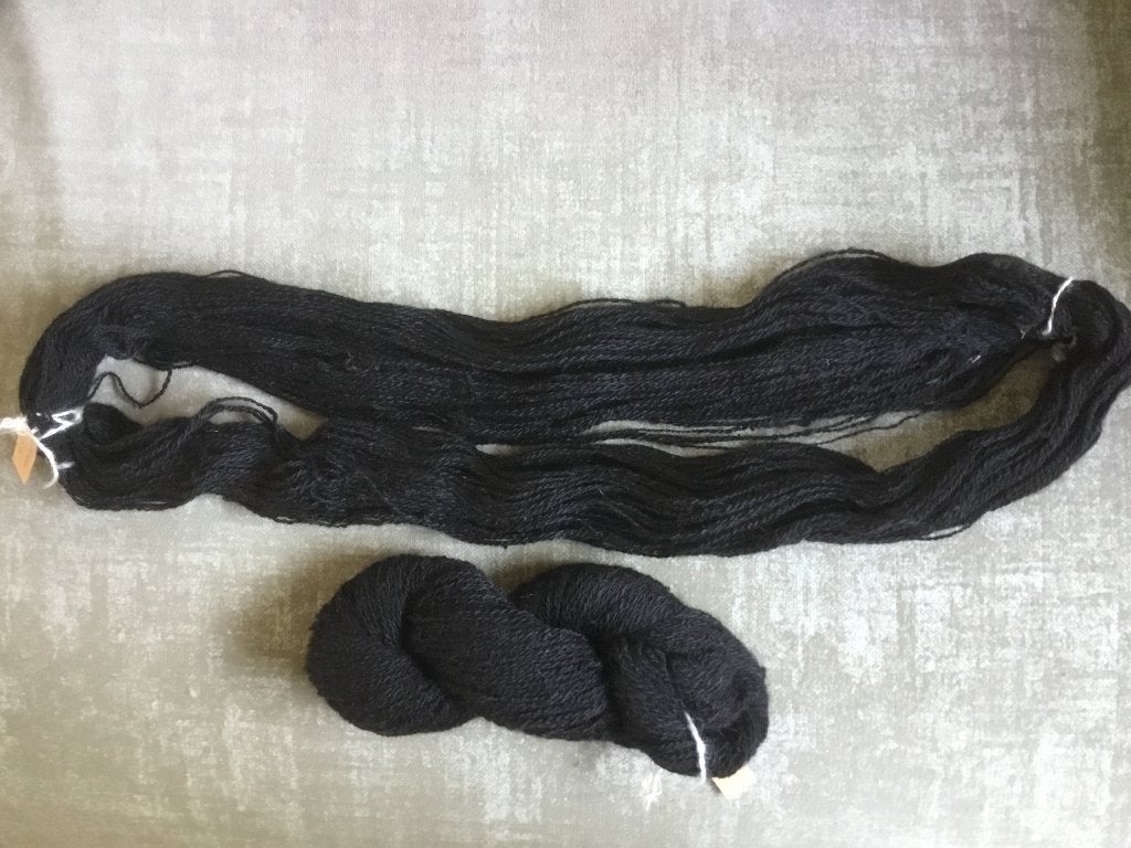 Alpaca wol handgesponnen, Hobby en Vrije tijd, Breien en Haken, Ophalen of Verzenden, Nieuw, Breien of Haken, Wol of Garen
