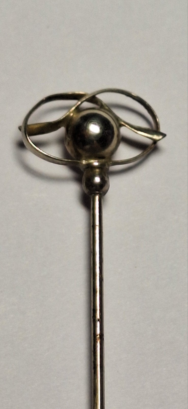 Sterling zilveren Charles Horner hoedenspeld 1907, Ophalen of Verzenden, Zilver