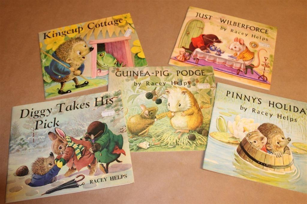 Racey Helps: 5 Vintage Prentenboekjes [1962-1971], Ophalen of Verzenden, Gelezen