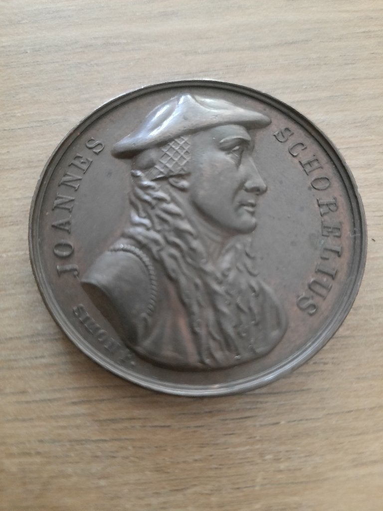 Suite penning jan van Scorel 1820, Ophalen of Verzenden, Brons, Nederland