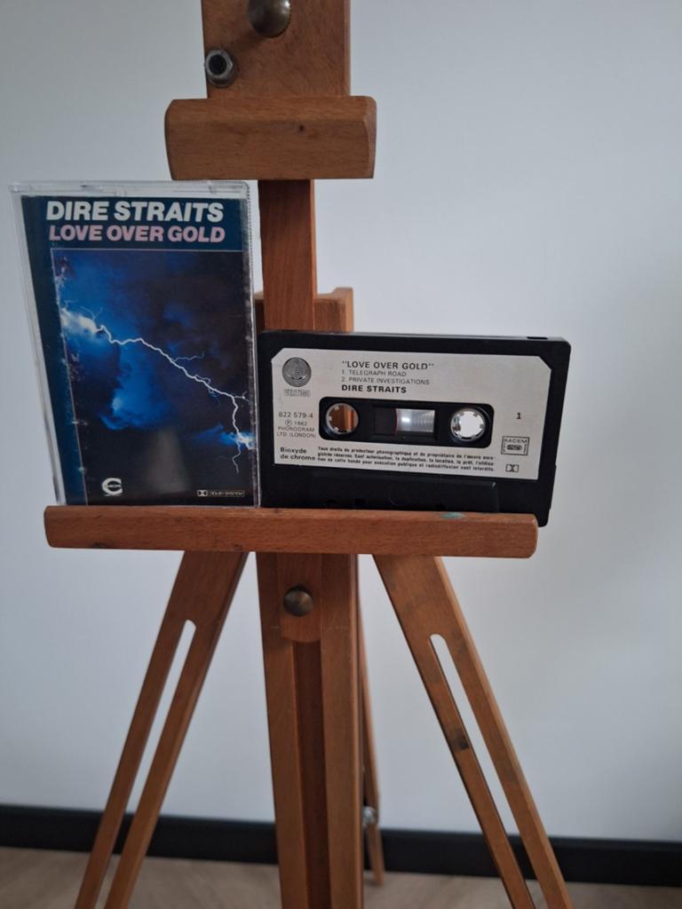 Dire Straits - Love Over Gold (Cassette), Cd's en Dvd's, Cassettebandjes, Gebruikt, 1 bandje, Ophalen of Verzenden, Origineel