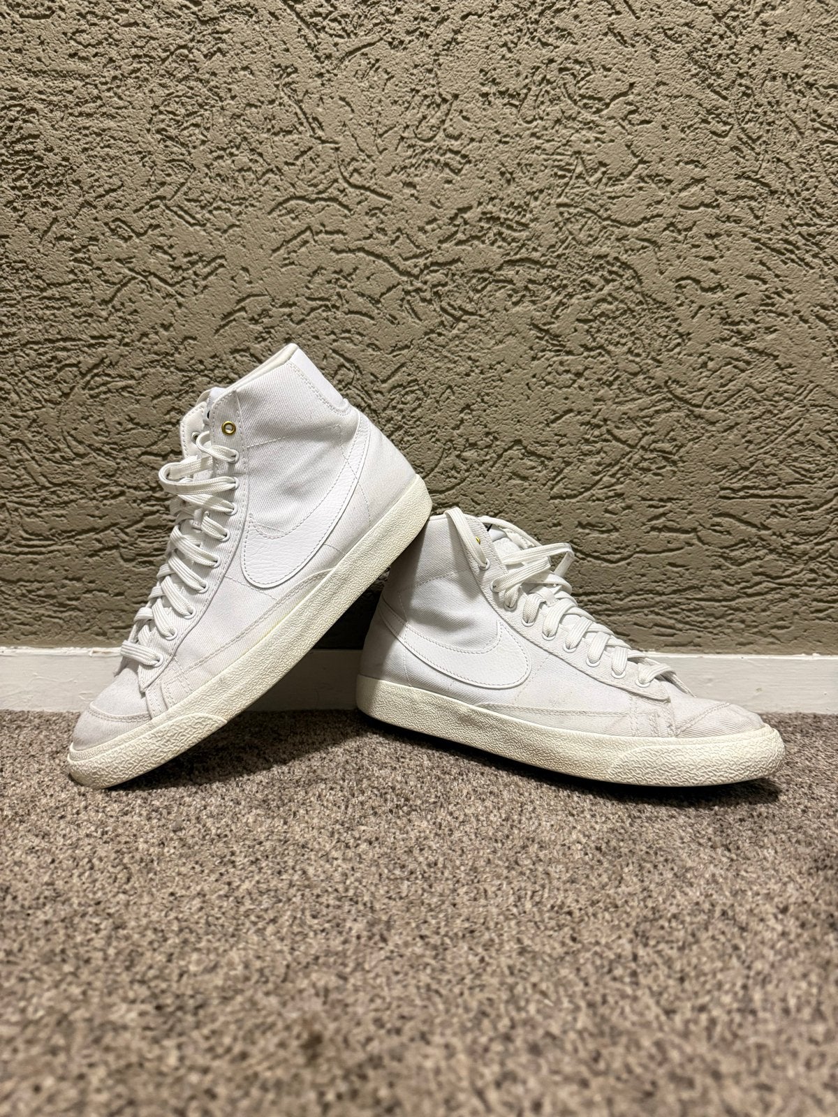 Nike Blazer Mid '77 Vintage sneakers - Maat 41, Ophalen of Verzenden, Gedragen, Wit, Sneakers of Gympen