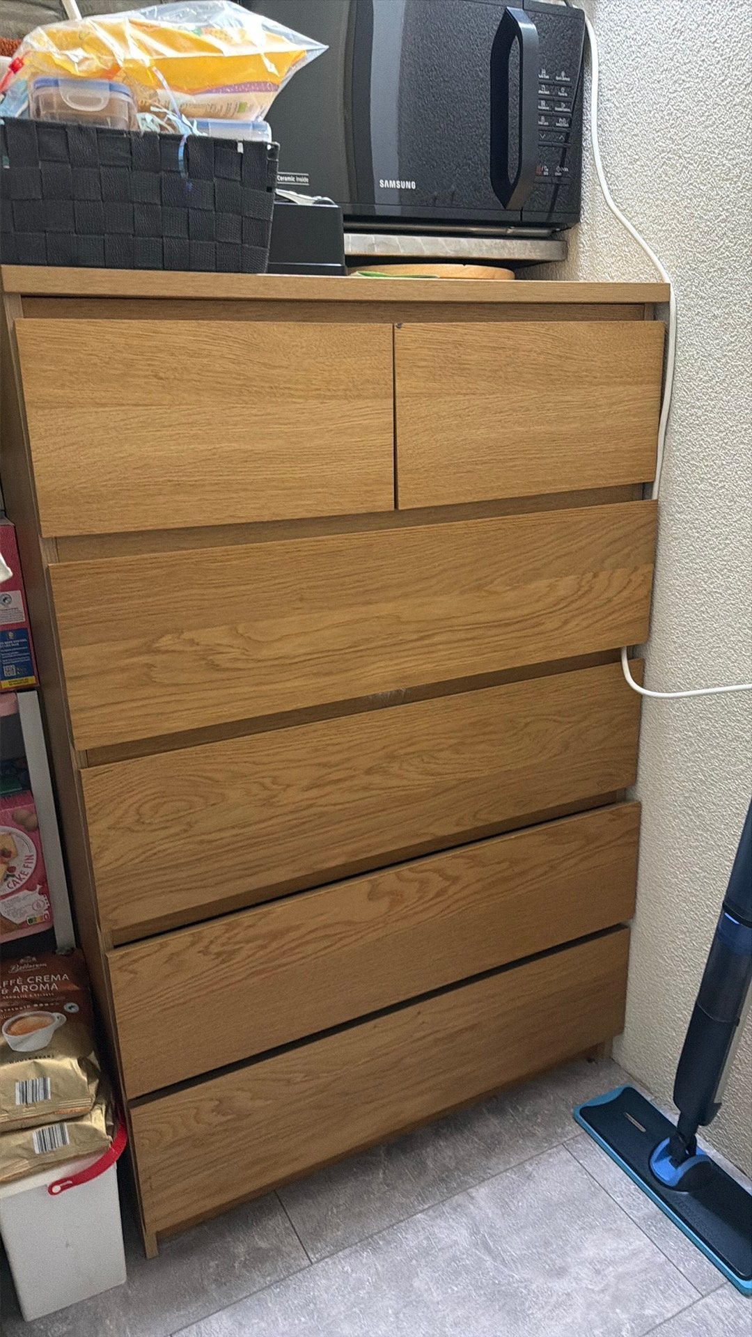 MALM Ladekast ikea, Huis en Inrichting, Kasten | Ladekasten, Ophalen, 5 laden of meer, 100 tot 150 cm, 50 tot 100 cm
