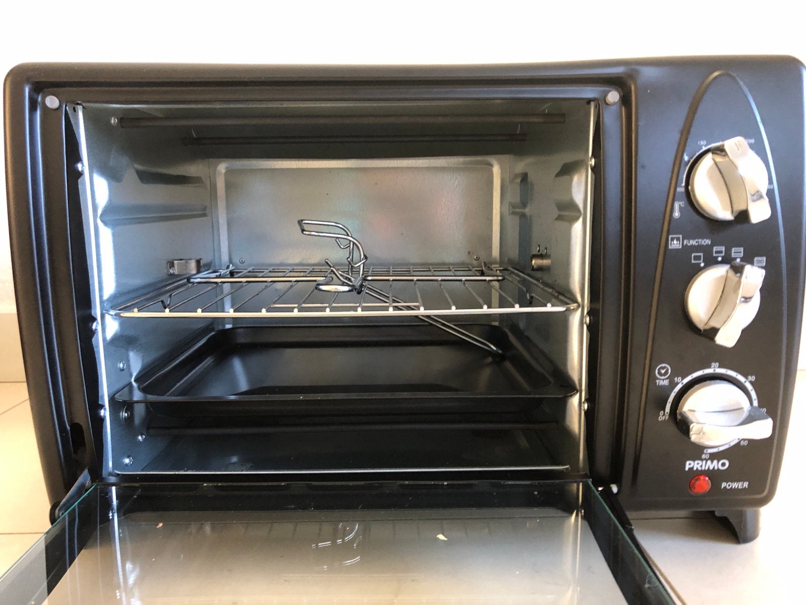Primo oven met handleiding - Compacte mini-oven, Witgoed en Apparatuur, Ovens, Gebruikt, Vrijstaand, Mini-oven, Overige merken