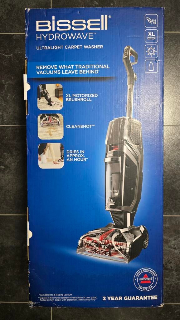 Bissel HidroWave Carpet and Sealed Floors Cleaner, Witgoed en Apparatuur, Stofzuigers, Ophalen of Verzenden, Nieuw