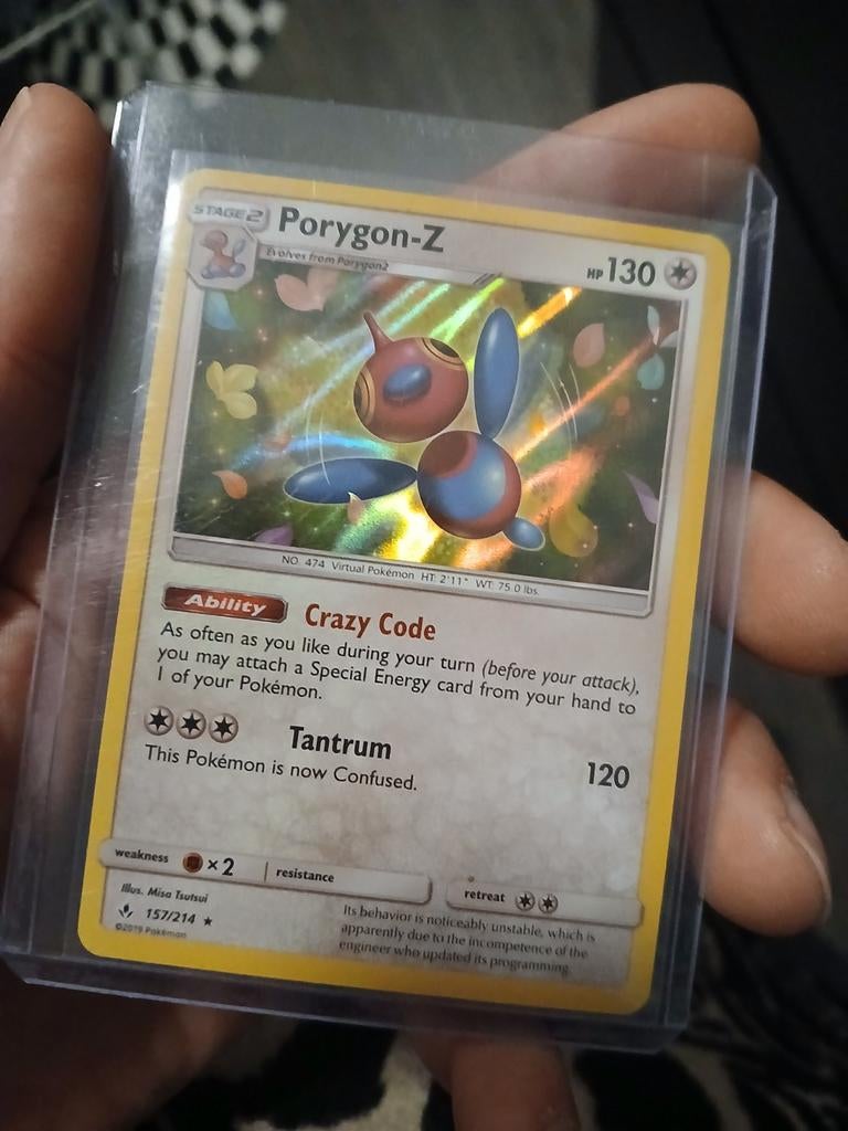 Porygon-Z Holo #157 Unbroken Bonds Pokemon Kaart, Ophalen of Verzenden