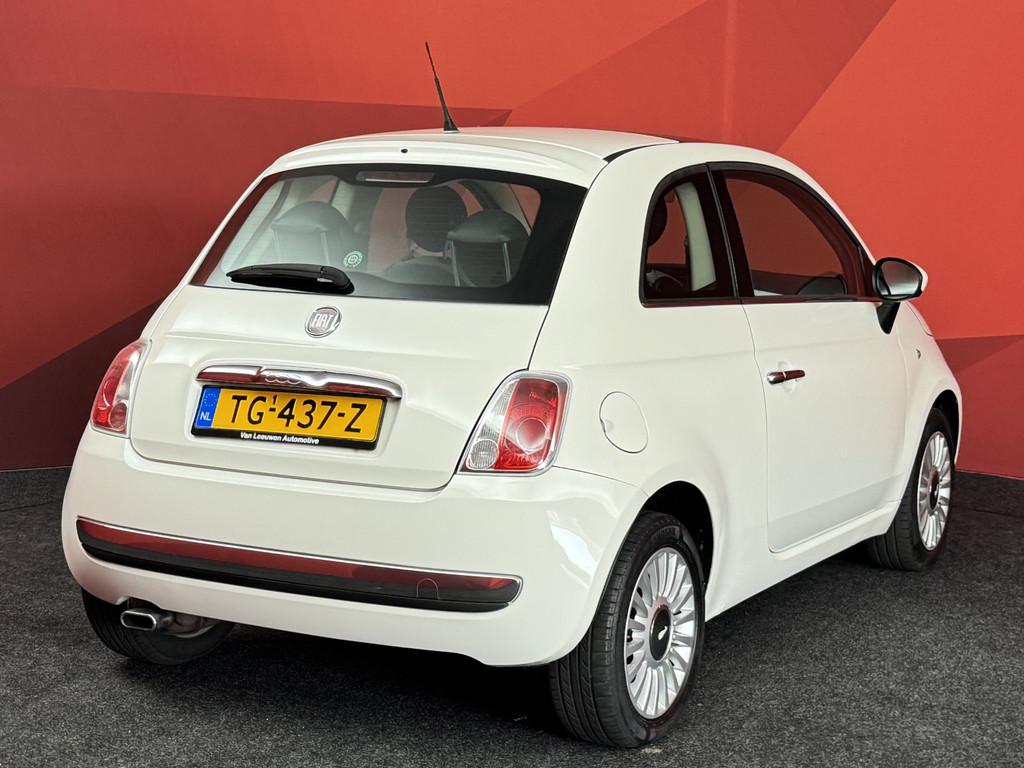 Fiat 500 1.2 Naked | Pano | Clima | Rijklaar (bj 2008), Auto's, Voorwielaandrijving, Euro 5, Stof, Gebruikt