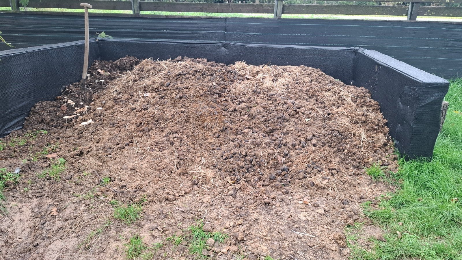 GRATIS zuivere paarden mest, Tuin en Terras, Ophalen, Compost