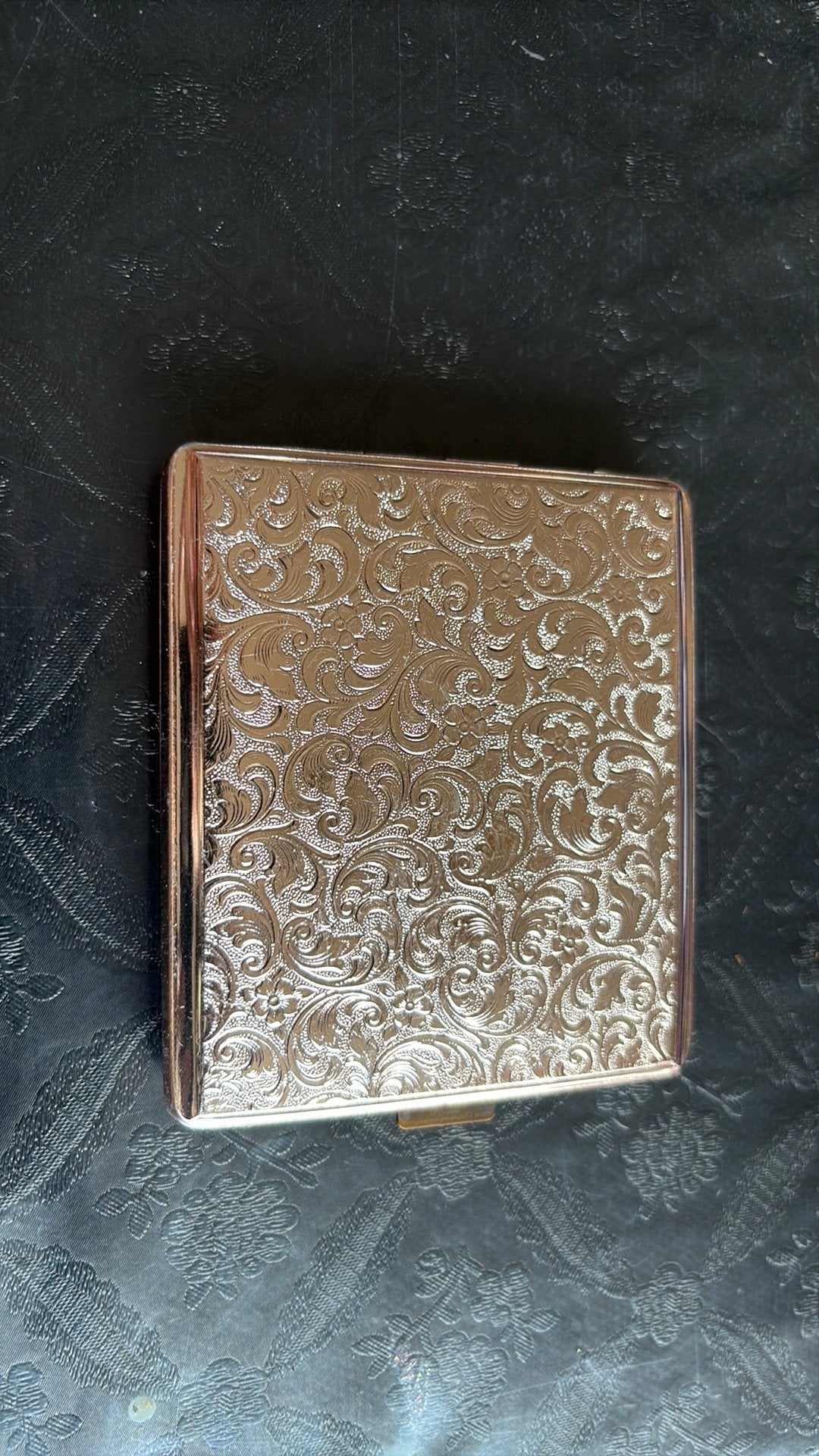 Mooie vintage sigarettenhouder, Ophalen of Verzenden, Gebruikt, Tabaksdoos of Verpakking