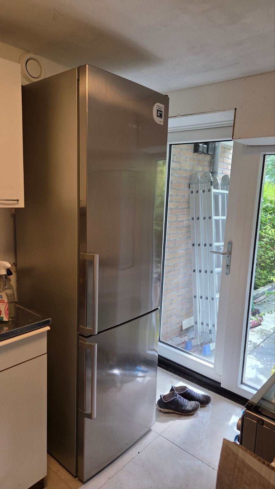Bosch Koel-vriescombinatie KGE39MI40/92, Ophalen, Gebruikt, 200 liter of meer, 60 cm of meer