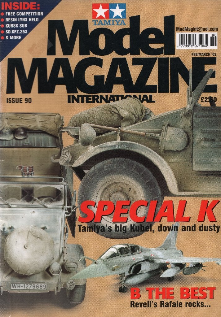 Tamiya Model Magazine International 90, Overige merken, Auto, 1:32 tot 1:50, Nieuw