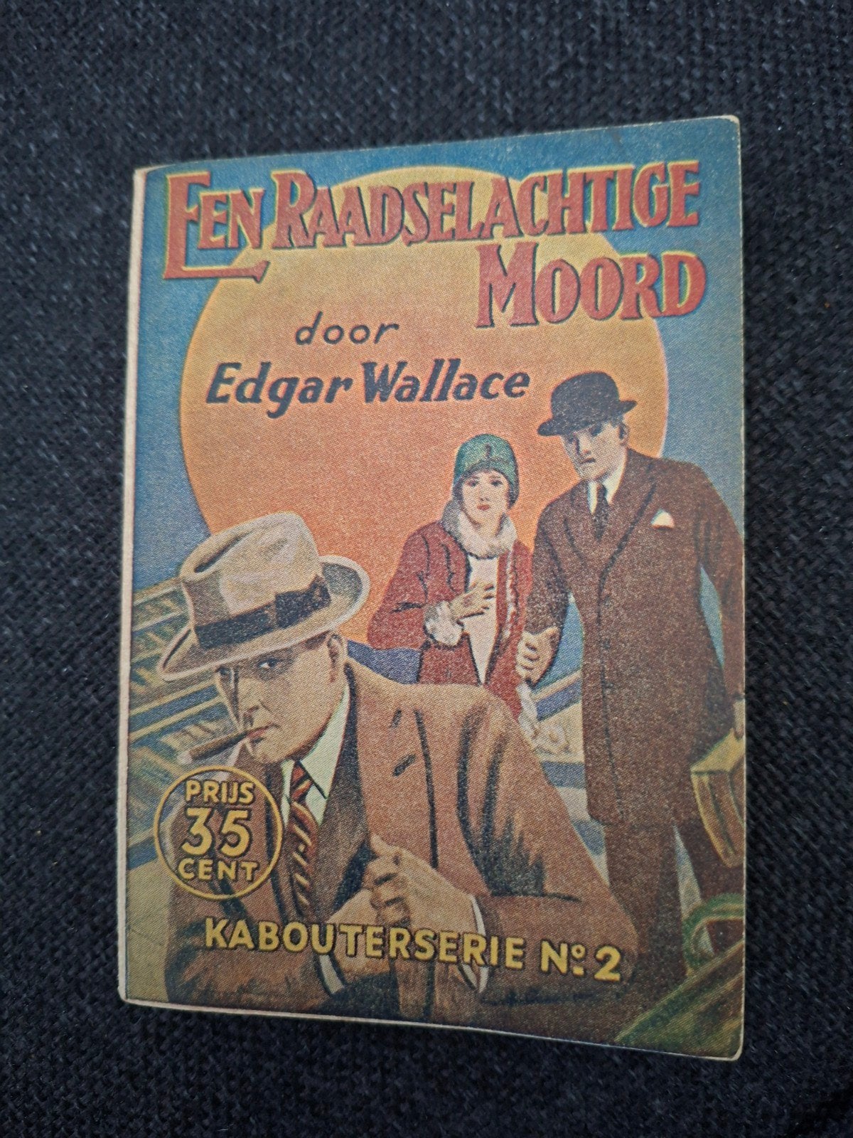 Een Raadselachtige Moord (1938) Edgar Wallace (Kabouterserie, Ophalen of Verzenden, Edgar Wallace