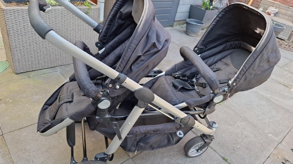 Topmark duo kinderenwagen, Ophalen of Verzenden, Zo goed als nieuw, Kinderwagen of Buggy