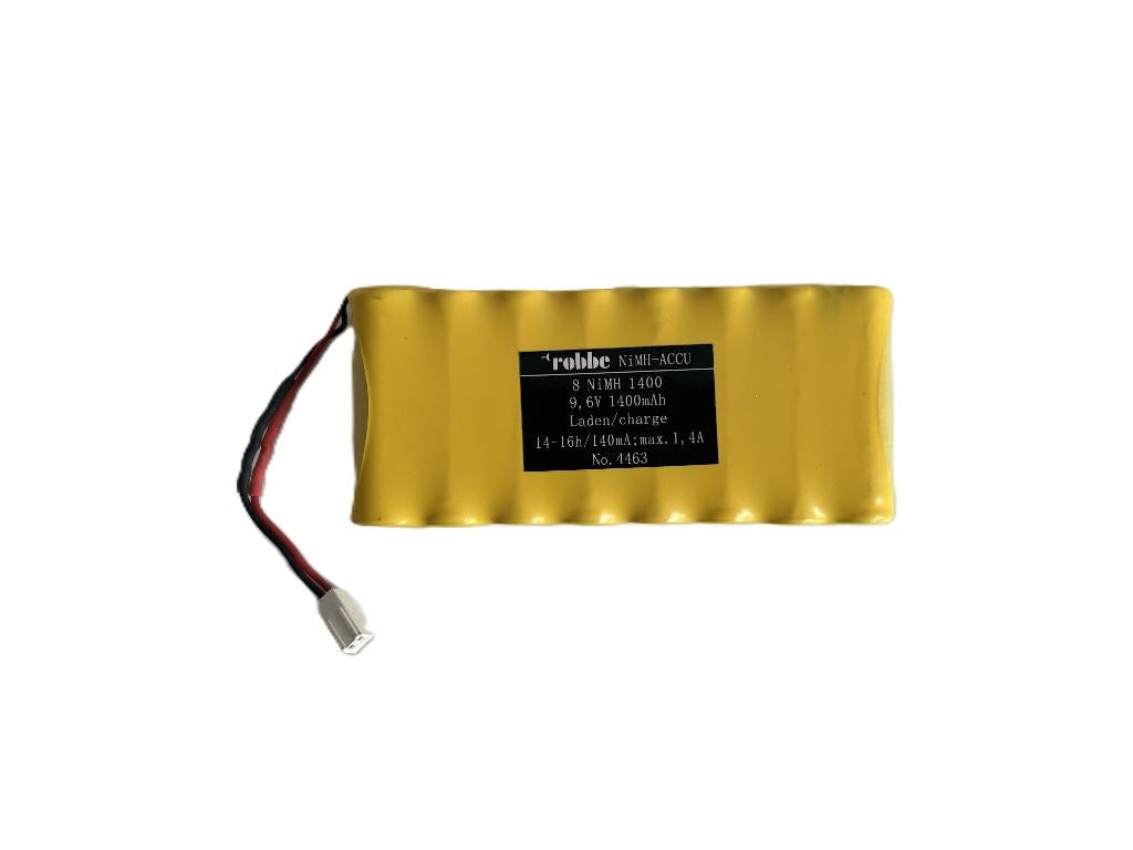 Robbe 1400mah 9.6V accu rc, Ophalen of Verzenden, Gebruikt, Overige schalen, Onderdeel