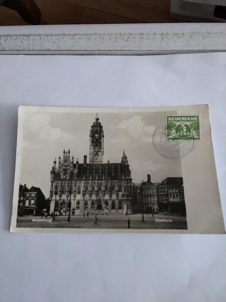 MIDDELBURG. STADHUIS. 1933, Ophalen of Verzenden, 1920 tot 1940, Zeeland