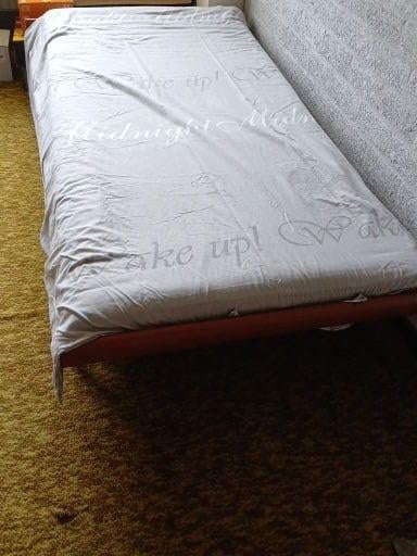 Bed spiraal (Auping )eventueel met matras, Huis en Inrichting, Slaapkamer | Matrassen en Bedbodems, Ophalen, Gebruikt, 90 cm, Eenpersoons