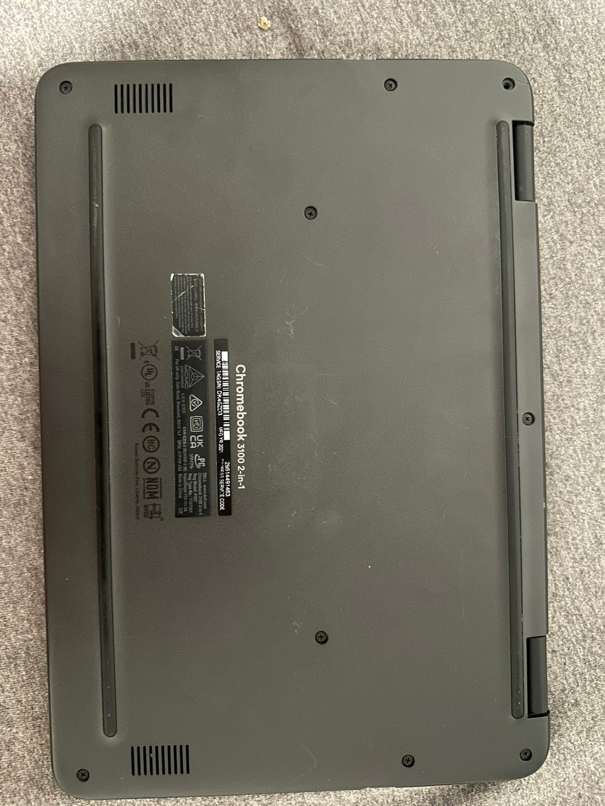 MOET ZSM WEG Chromebook Dell 3100 2 in 1, Computers en Software, Ophalen, 13 inch, 32 GB of meer, Touchscreen
