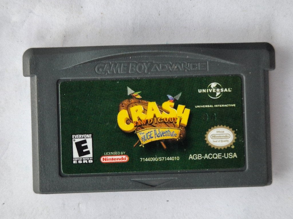 CRASH BANDICOOT the huge adventure, Gebruikt, 1 speler, Racen en Vliegen, Ophalen of Verzenden