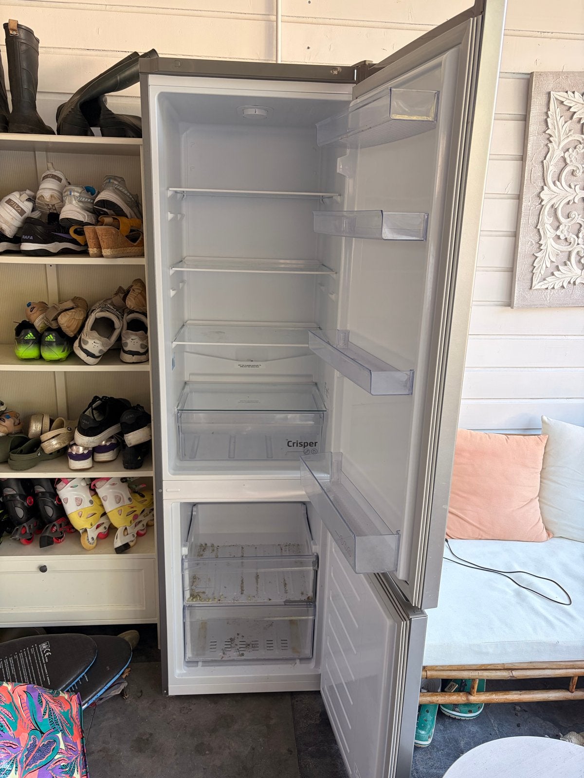 Koelkast met vriesvak - Gratis ophalen Hoogvliet, Witgoed en Apparatuur, Koelkasten en IJskasten, Ophalen, Gebruikt, 200 liter of meer